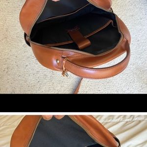 Rawlings leather backpack